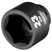 Draper Hi-TORQ® Impact Socket, 3/8 Sq. Dr., 23mm