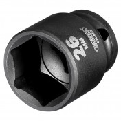 Draper Hi-TORQ® Impact Socket, 1/2 Sq. Dr., 26mm