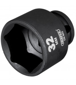 Draper Hi-TORQ® Impact Socket, 1/2 Sq. Dr., 32mm