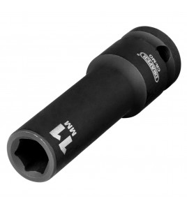 Draper Hi-TORQ® Deep Impact Socket, 1/2 Sq. Dr., 11mm