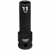 Draper Hi-TORQ® Deep Impact Socket, 1/2 Sq. Dr., 11mm