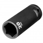 Draper Hi-TORQ® Deep Impact Socket, 1/2 Sq. Dr., 20mm