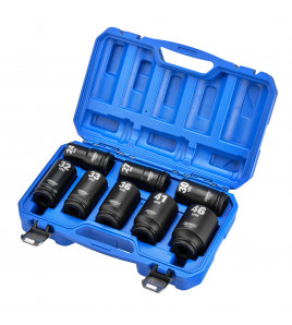 Draper HI-TORQ® Metric Deep Impact Socket Set, 3/4 Sq. Dr. (8 Piece)
