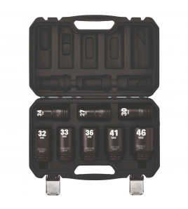 Draper HI-TORQ® Metric Deep Impact Socket Set, 3/4 Sq. Dr. (8 Piece)