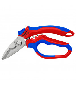 KNIPEX 95 05 20 SB Angled Electricians' Shears, 160mm