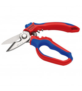 KNIPEX 95 05 20 SB Angled Electricians' Shears, 160mm