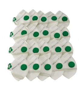 FFP3 Fold Flat Mask SI MOD, White (Pack of 20)