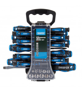 Screwdriver, Socket and Bit Set (49 Piece)