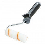 Medium Pile Polyester Paint Roller with Soft Grip Handle, 4/100mm