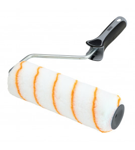 Medium Pile Polyester Paint Roller with Soft Grip Handle, 9/230mm