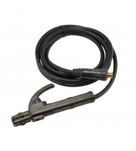 Draper Expert MMA Welding Electrode Holder with 30/50 Dinse-type Plug, 3m, 200A