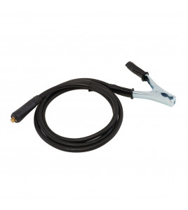MMA Welding Earth Lead and Clamp with 10/25 Dinse-type Plug, 1.8m, 200A
