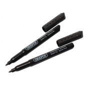 Marker Pens, Black (Pack of 2)