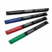 Marker Pens, Multicoloured (Pack of 4)