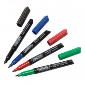 Marker Pens, Multicoloured (Pack of 4)