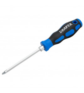 2-in-1 Reversible Blade Soft Grip Screwdriver, SL6/PZ2 x 175mm