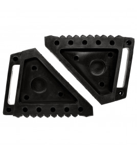 Rubber Wheel Chocks, 3 Tonne (Pair)
