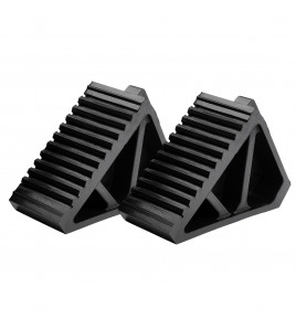 Rubber Wheel Chocks, 6 Tonne (Pair)