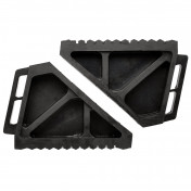 Rubber Wheel Chocks, 6 Tonne (Pair)