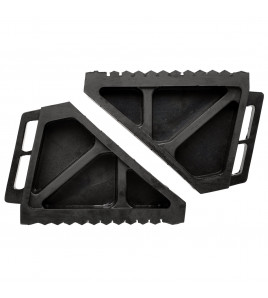 Rubber Wheel Chocks, 6 Tonne (Pair)