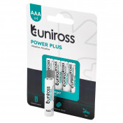 Uniross LR03 AAA Power Plus Alkaline Batteries (Pack of 4)