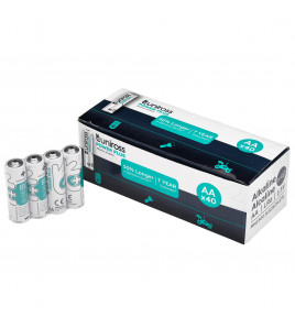 Uniross LR6 AA Power Plus Alkaline Batteries (Pack of 40)