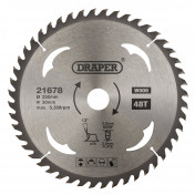 TCT Circular Saw Blade for Wood, 250 x 30mm, 48T