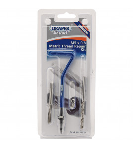 Draper Expert Metric Thread Repair Kit, M5 x 0.8