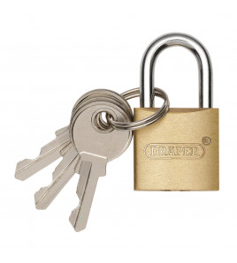 Brass Cylinder Padlock, 20mm