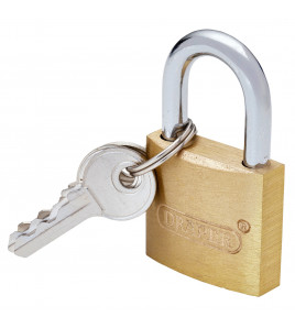 Brass Cylinder Padlock, 30mm