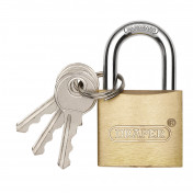 Brass Cylinder Padlock, 30mm