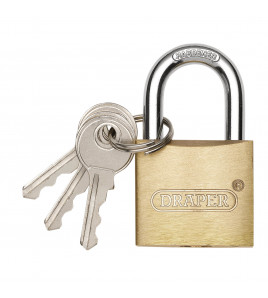 Brass Cylinder Padlock, 30mm