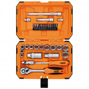 HI-TORQ® 6 Point Socket Set, 1/4 and 3/8 (34 Piece)