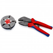 KNIPEX 97 33 01 MultiCrimp® Lever  Action Crimping Pliers, 0.25  6.0 mm² Capacity, 250mm