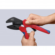 KNIPEX 97 33 01 MultiCrimp® Lever  Action Crimping Pliers, 0.25  6.0 mm² Capacity, 250mm