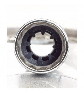 Draper HI-TORQ® 8mm Thread Thin Wall 12 Point Spark Plug Socket, 3/8 Sq. Dr., 14mm