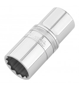 Draper Expert HI-TORQ® 12-Point Metric Deep Socket, 1/2 Sq. Dr., 25mm