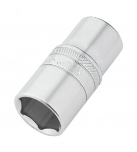 Draper Expert HI-TORQ® 6-Point Metric Deep Socket, 1/2 Sq. Dr., 28mm