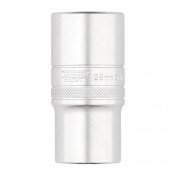 Draper Expert HI-TORQ® 6-Point Metric Deep Socket, 1/2 Sq. Dr., 28mm