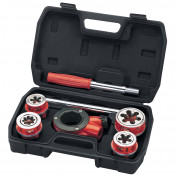 Metric Ratchet Pipe Threading Kit (7 Piece)