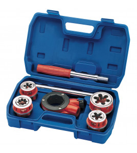 Metric Ratchet Pipe Threading Kit (7 Piece)