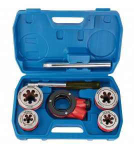 Metric Ratchet Pipe Threading Kit (7 Piece)