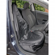 Side Airbag Compatible Polyester Front Seat Cover