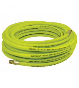 High-Vis Air Line Hose, 15.2m, 6mm Bore, 1/4 BSP