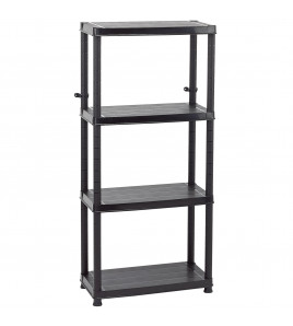 4 Tier Plastic Shelving Unit