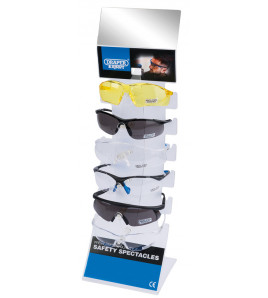 Countertop Display of Six Safety Spectacles