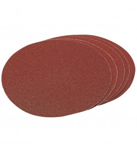 Assorted Hook and Eye Backed Aluminium Oxide, 200mm (Pack of 5)