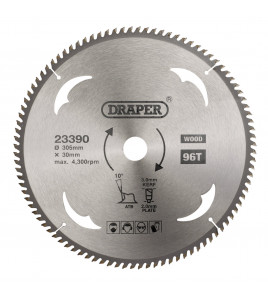TCT Circular Saw Blade for Wood, 305 x 30mm, 96T