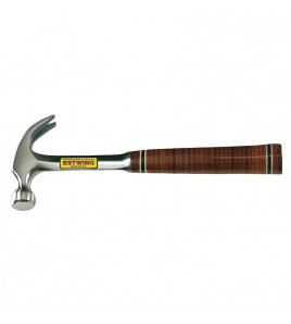 Estwing E12C Curved Claw Hammer with Leather Grip, 12oz/336g