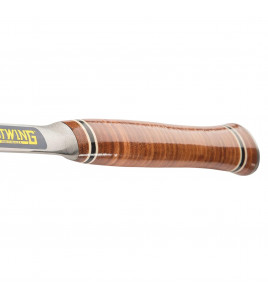 Estwing E16S Straight Claw Hammer with Leather Grip, 16oz/448g